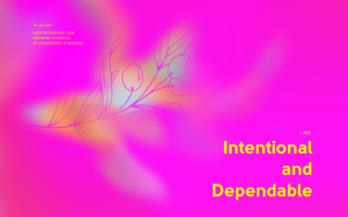 PV 31 - Week Four: Intentionally, Dependable