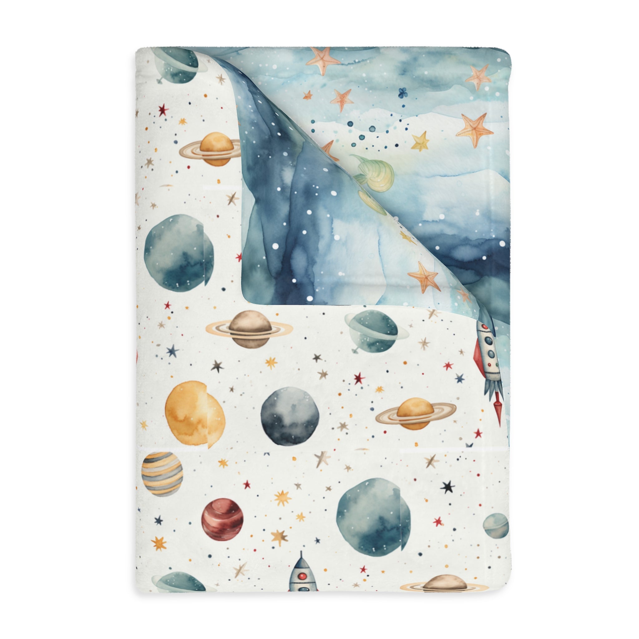 'Reach for the Stars' Velveteen Kid Blanket