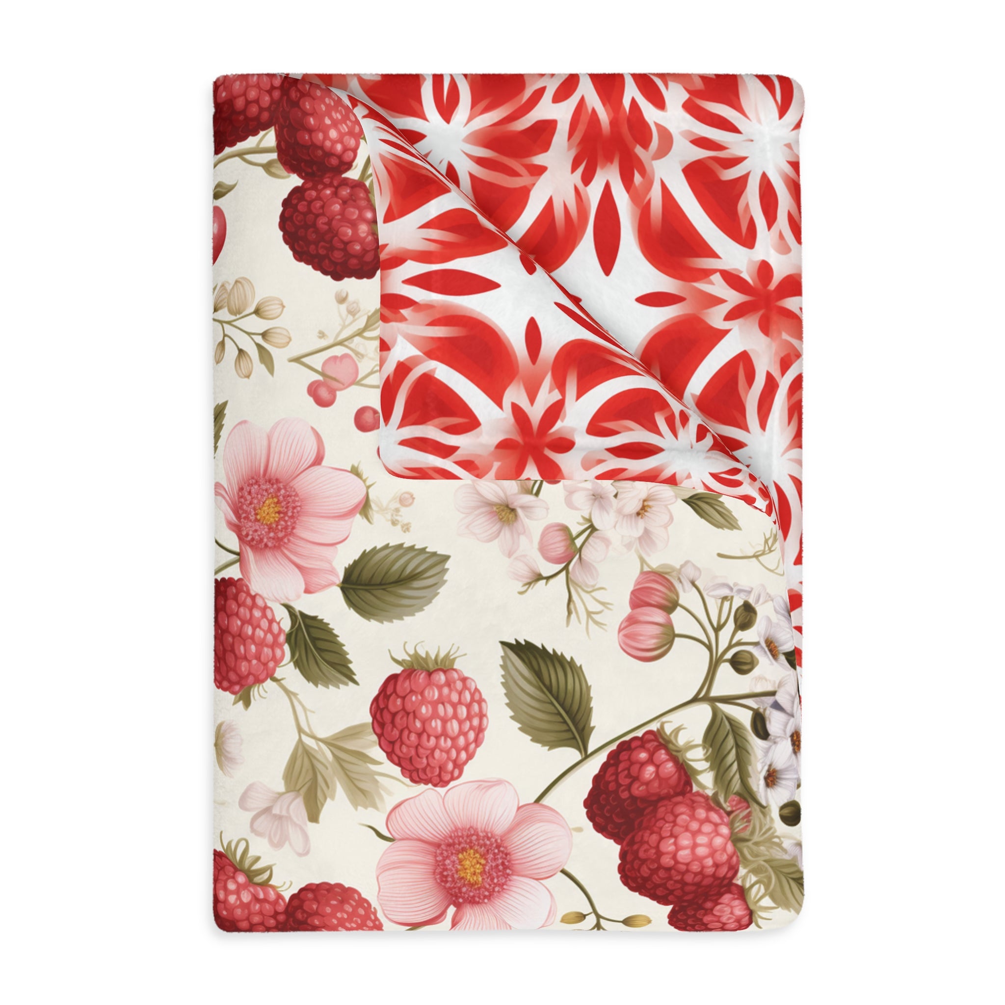 'Berry Special' Velveteen Kid Blanket